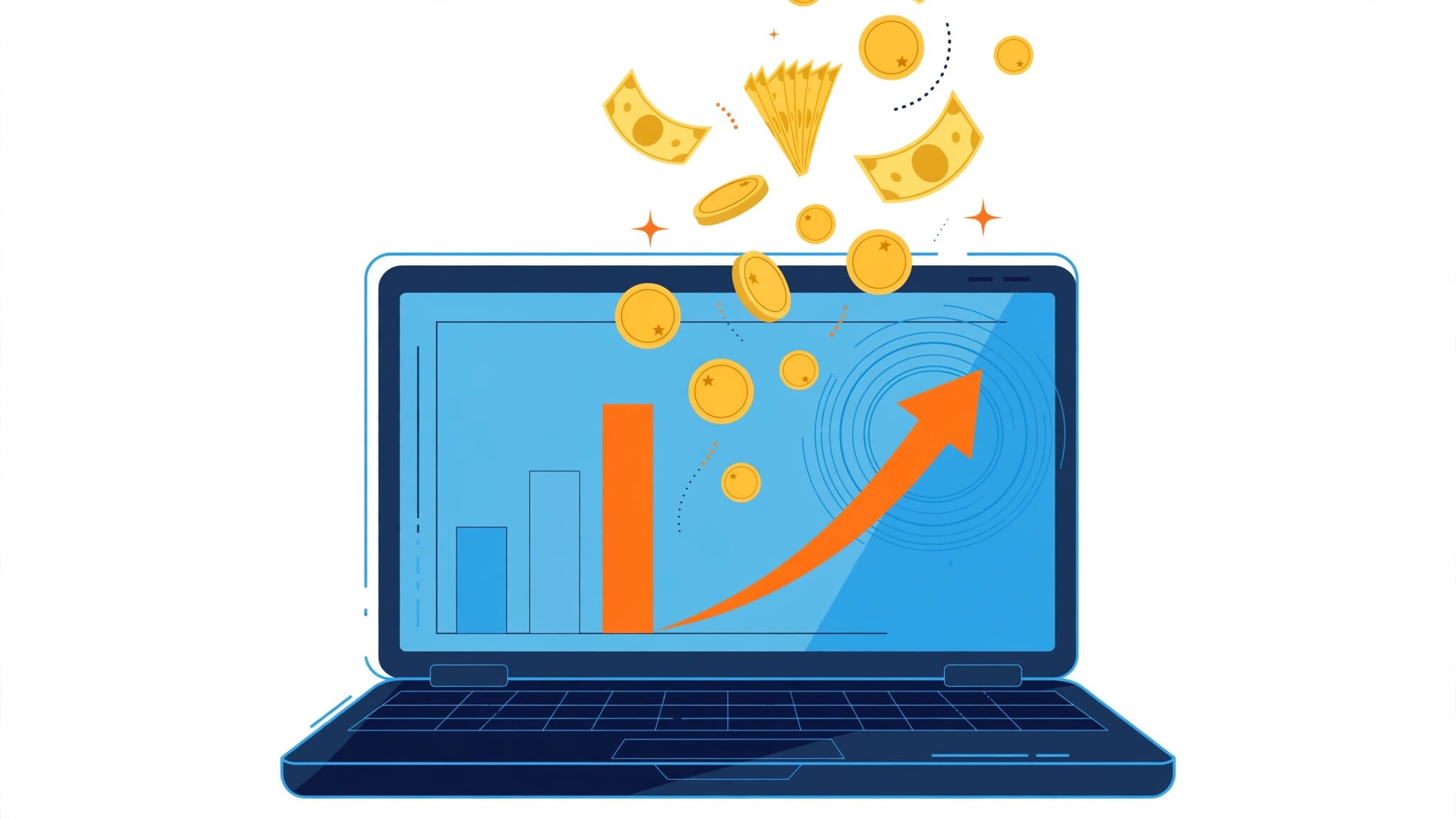 Entrepreneur earning money reselling SMM panel services online
